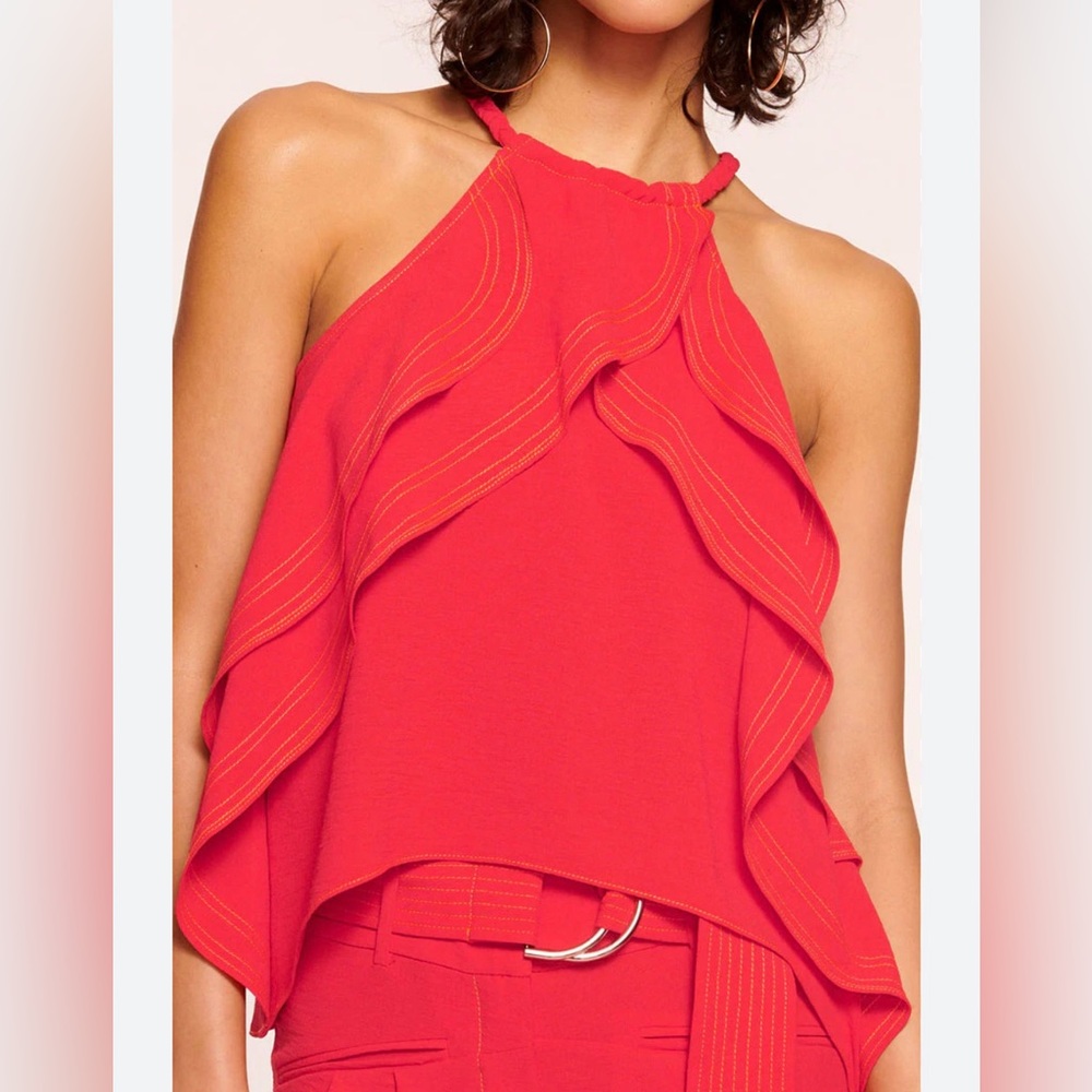 Ramy Brook Ola Halterneck Sleeveless Top . New without tags. Size S/M 🔥🔥🔥